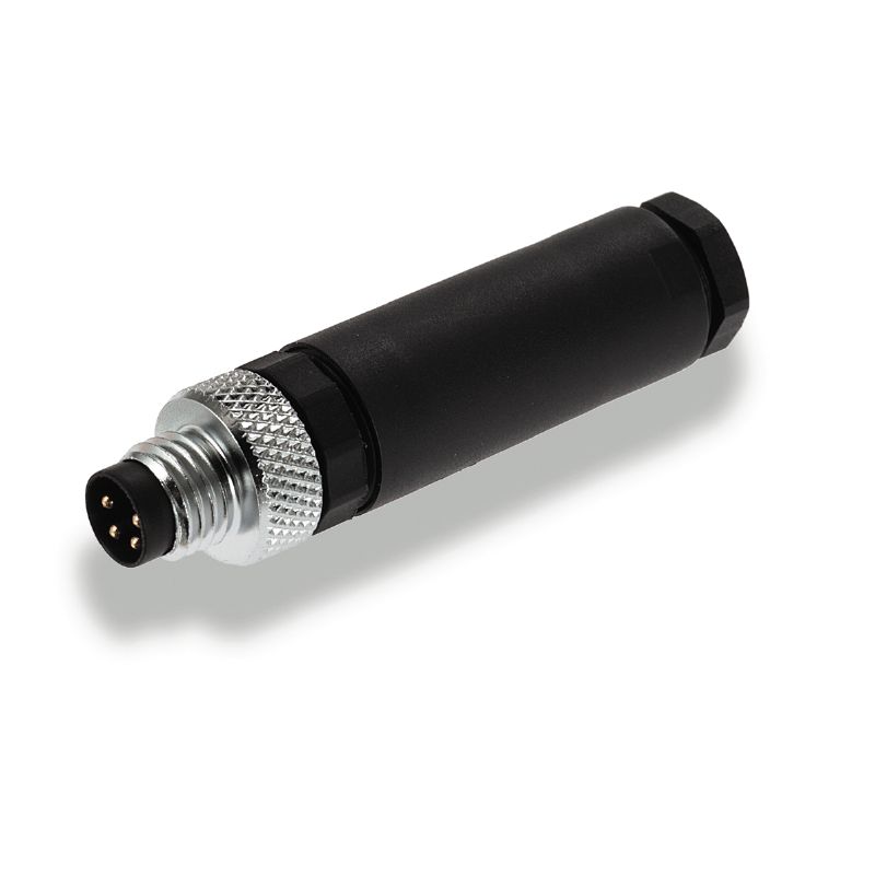 M8 ārdurvis, 0,14-0,5 mm², 3,5-5 mm, pin4, taisns, IP67