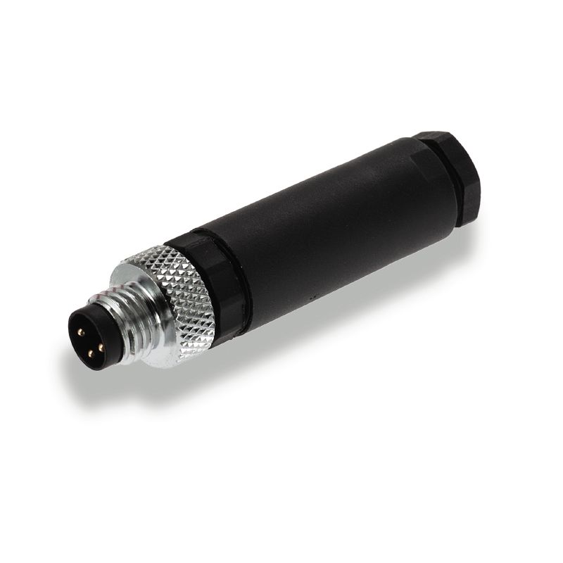 M8 ārdurvis, 0,14-0,5 mm², 3,5-5 mm, pin3, taisns, IP67