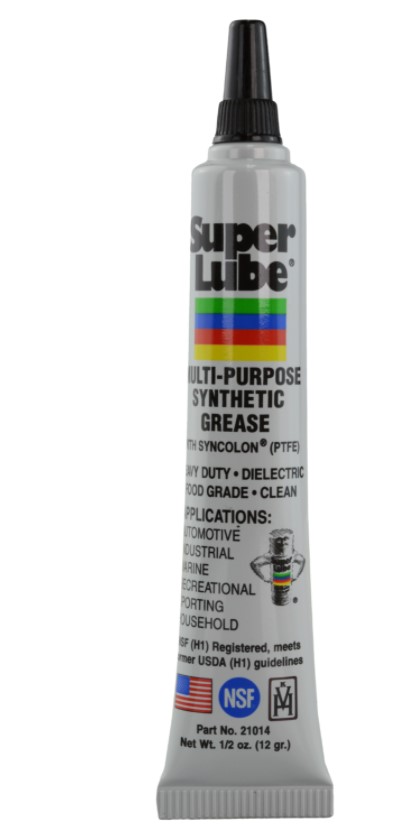 Sintētiska universāla smērviela SUPER LUBE® 12g ar SYNCOLON® (PTFE), dielektriska, ideāli piemērota 3D printera vītņu eļļošanai