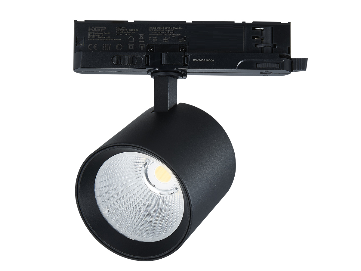 Treka apgaismojums LUMICANTO 12-42W CCT 36/60° melns PRIME