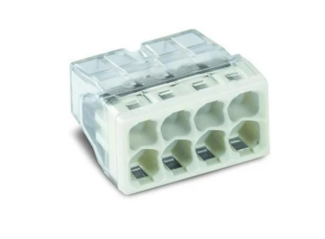 Universāls vadu savienojums 8x0.5-2.5mm² 400V 24A WAGO