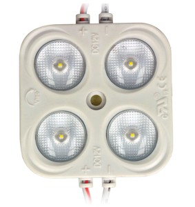 LED modulis 12V 3W 285lm 170° 6500K IP65, 4x SMD2835 OSRAM LED, 7gadu garantija, LED line