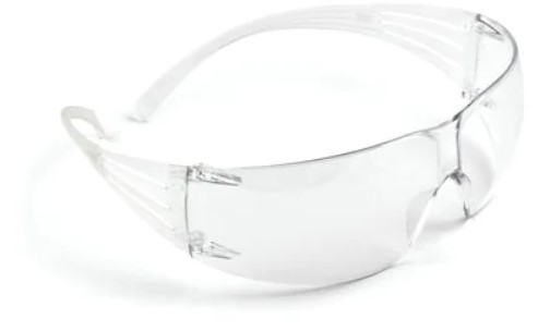 Aizsargbrilles, pret skrāpējumiem un aizsvīšanu, caurspīdīgas, 3M™ SecureFit™ 200, SF201AS/AF-EU, 20/case