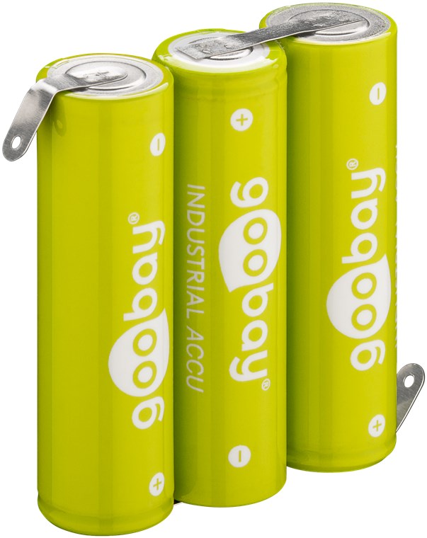 Pielodējami akumulatori 3x AA (Mignon) - 2100 mAh, (Z), (NiMH) 3.6 V