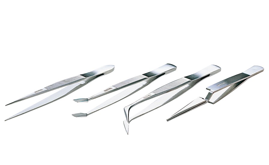 Tweezer Set (4 pcs), 808-389 Pro'sKit