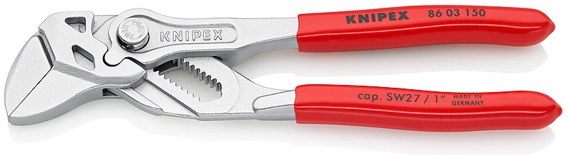 Regulējamas plakanknaibles 86 03 150 KNIPEX