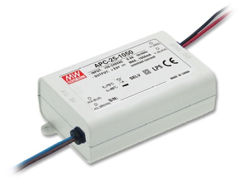 Impulsu strāvas avots LED 350mA 25-70V MEAN WELL