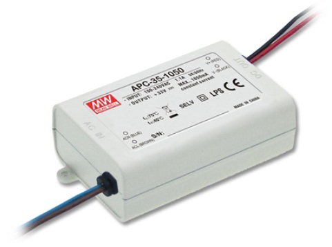 LED impulsu barošanas bloks 350mA 28-100V MEAN WELL