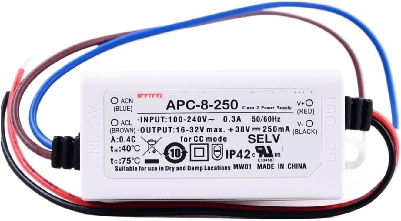 Impulsu barošanas bloks LED 250mA 16-32V MEAN WELL