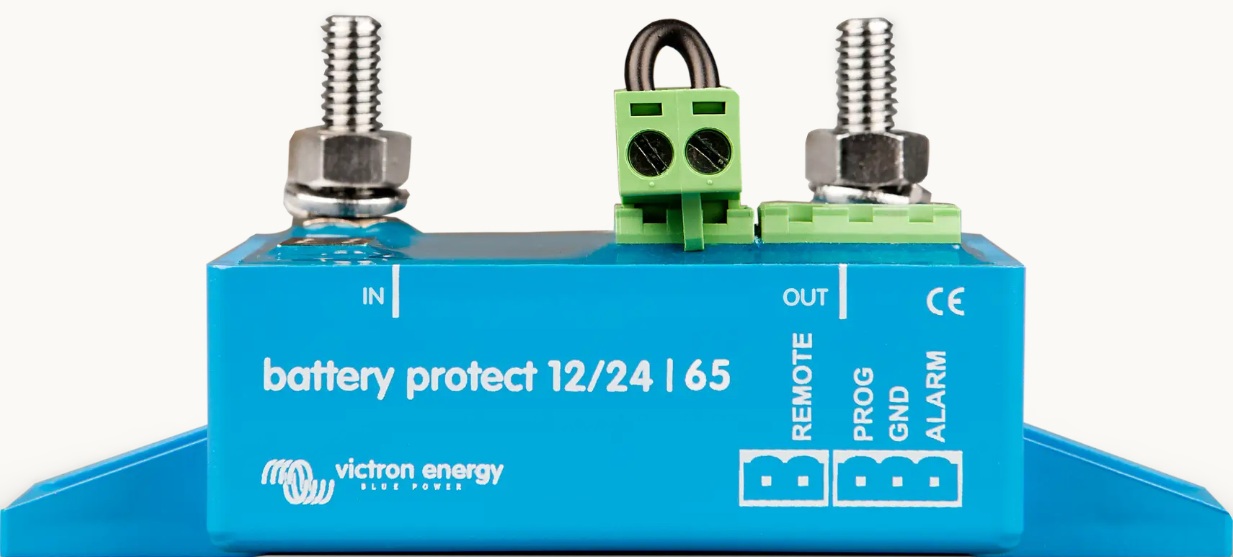 Akumulatora aizsardzība pret dziļu izlādi BatteryProtect 12 / 24V-65A Victron Energy
