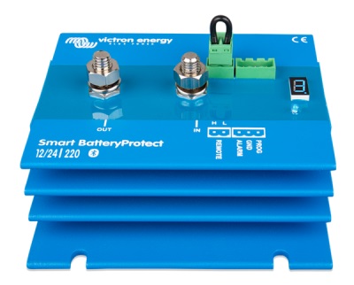 Vieda akumulatora aizsardzība pret dziļu izlādi Smart BatteryProtect 12/24V-220A, Victron Energy