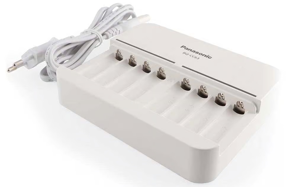 Panasonic Eneloop lādētājs BQ-CC63E 1–8 Ni-Mh AA/AAA