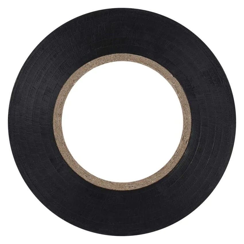 Elektroizolācijas lente PVC 0.13x19mm (20m), Melna