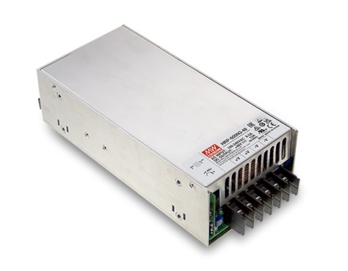 600W barošanas bloks vienas izejas ar PFC funkciju 24V 27A