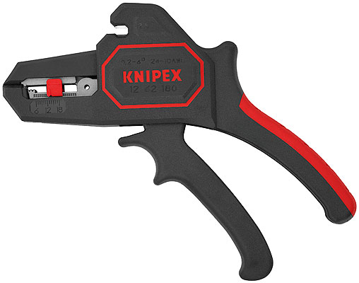 Stangas Izolācijas noņemšanai KNIP1262-180 0,2-6,0mm² KNIPEX