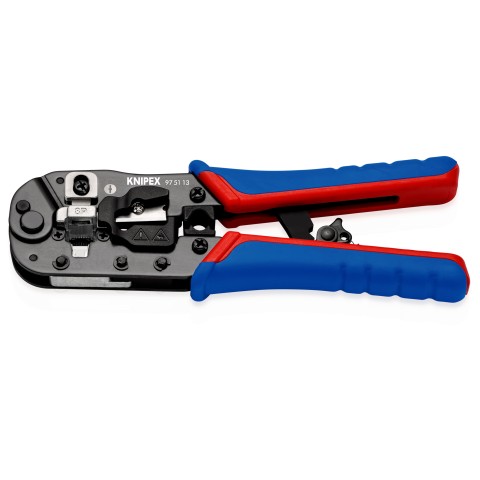 Profesionālas stangas  RJ45 uzkrimpēšanai Western plugs 97 51 13, Knipex