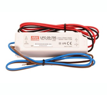 Impulsu barošanas bloks LED 3..30V 700mA 21W MEAN WELL