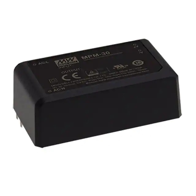 30W vienas izejas medicīniskā tipa barošanas avots 12V 2.5A