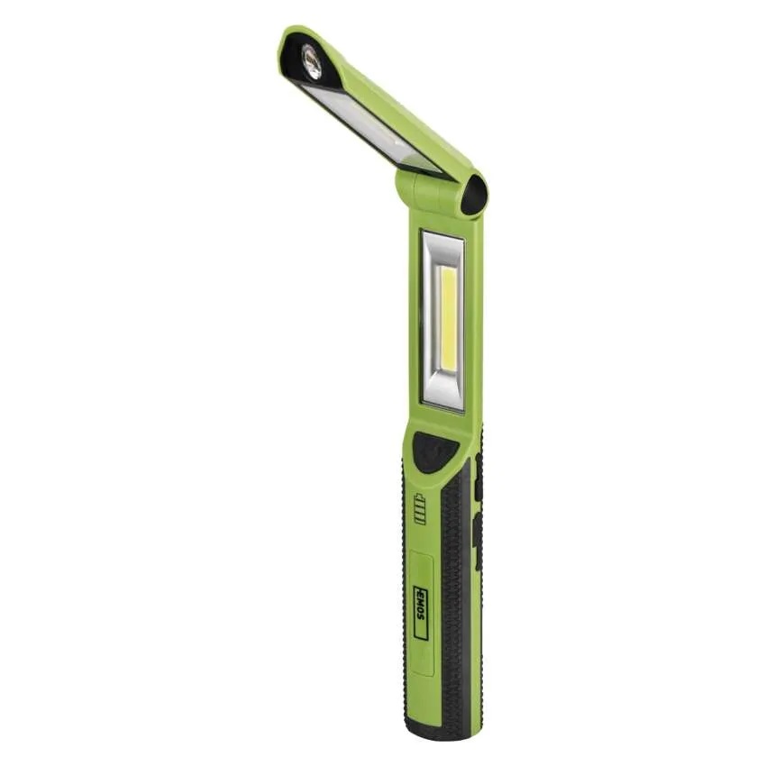 COB LED + LED uzlādējama darba gaisma P4535, 670 lm, 2200 mAh