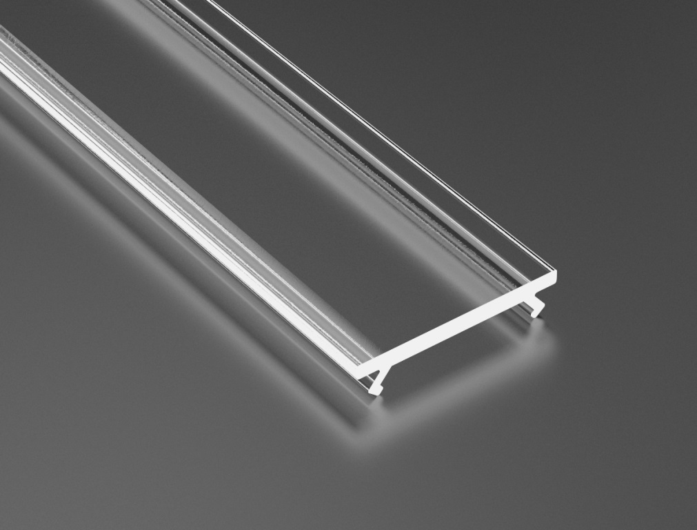 PMMA pārsegs profiliem LUMINES A B C D Y MONO, V2, 1m