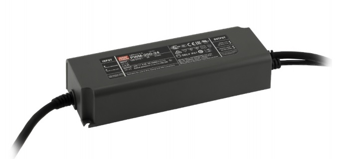 180W vienas izejas LED barošanas avots 12V 15A ar PFC, aptumšošanas Casambi funkcija, MEAN WELL