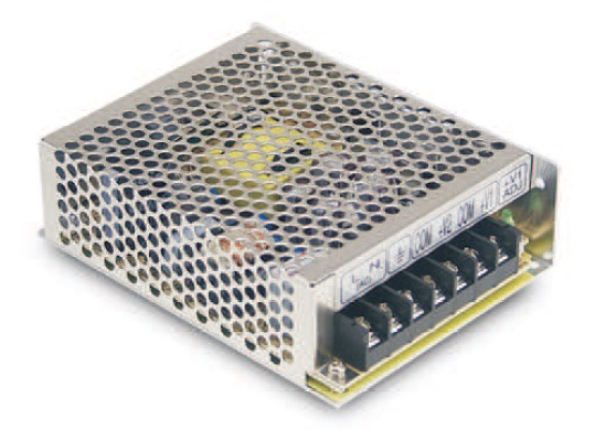 Impulsu barošanas bloks 5V 6A, 12V 3A slēgts MEAN WELL