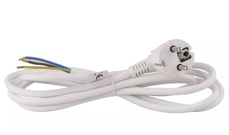 FLEXO PVC 3×1,5 MM BALTS 2 M