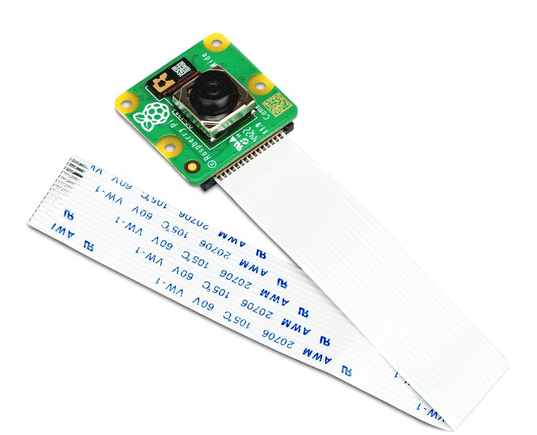 Raspberry Pi kamera HD v3 Wide 12MPx - oriģināla kamera Raspberry Pi ierīcēm