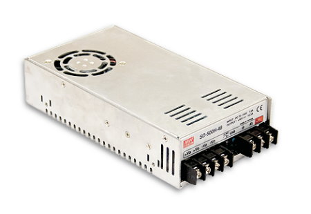 Sprieguma pārveidotājs  DC/DC 19-72V:24V 21A slēgts MEAN WELL