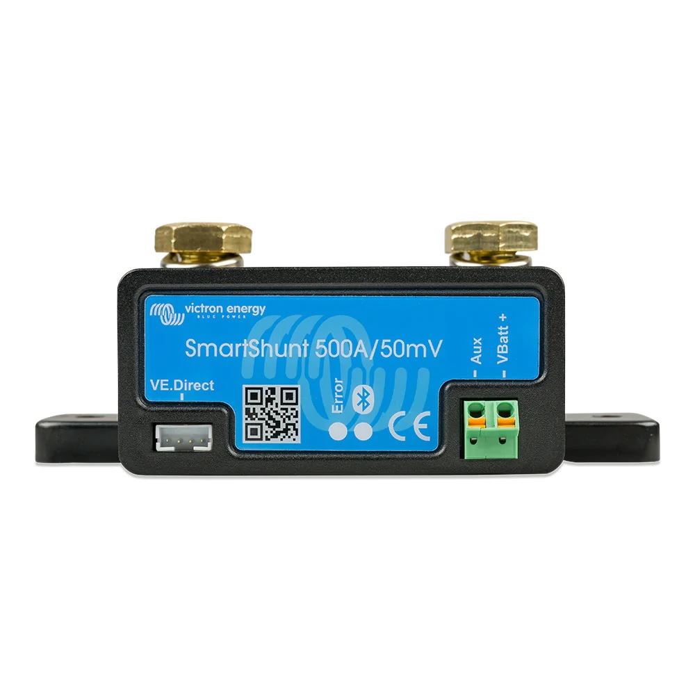 Jaudas pārvaldības sensors SmartShunt 500A/50mV