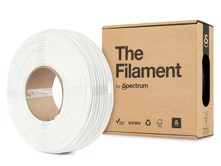 Filament PLA trafic white 1kg refill The Filament by Spectrum
