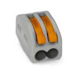 Vadu savienojums 2x0.08-4mm² 32A WAGO