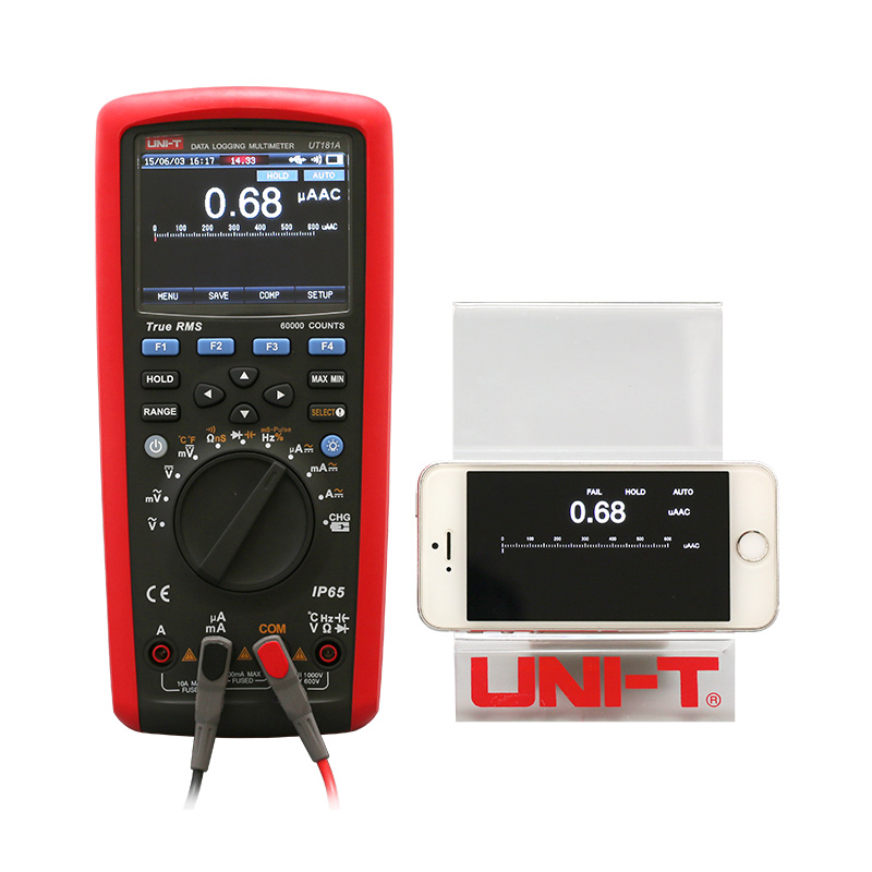 Multimetrs UT181A ar TFT LCD ekrānu, Li-ion baterija UNI-T