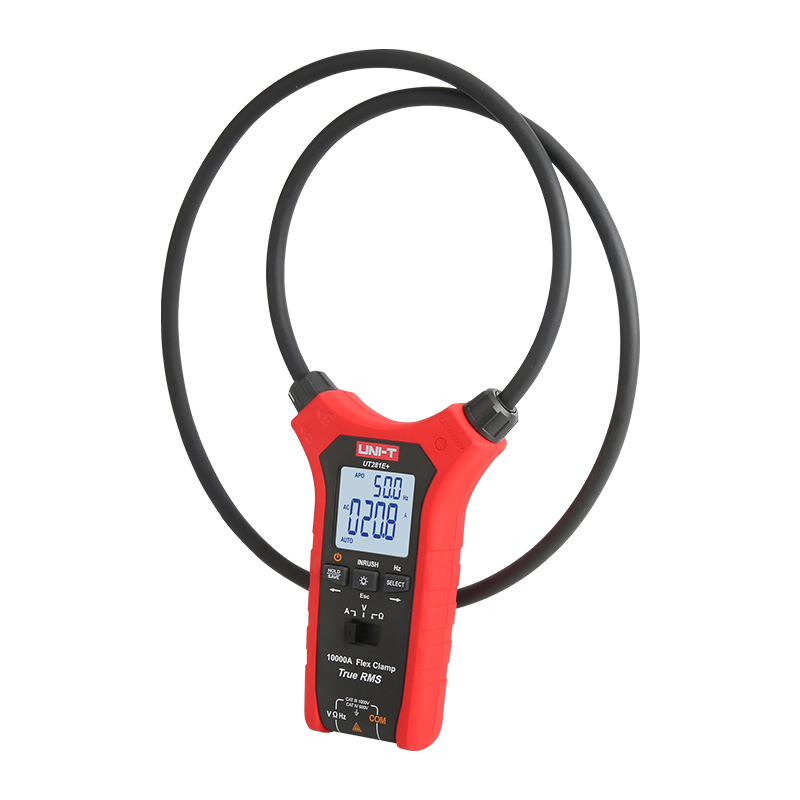 True RMS Flex Clamp sensors, maiņstrāva: 10000A; ACV/DCV: 1000V; frekvence: 45-400Hz; elastīgās spoles garums: 1100mm; CAT? 600V , UNI-T