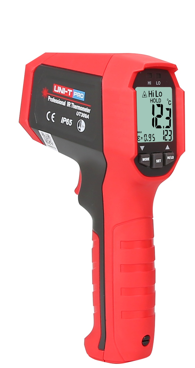 Profesionālais infrasarkano staru termometrs -32°C līdz 450°C UT309A UNI-T