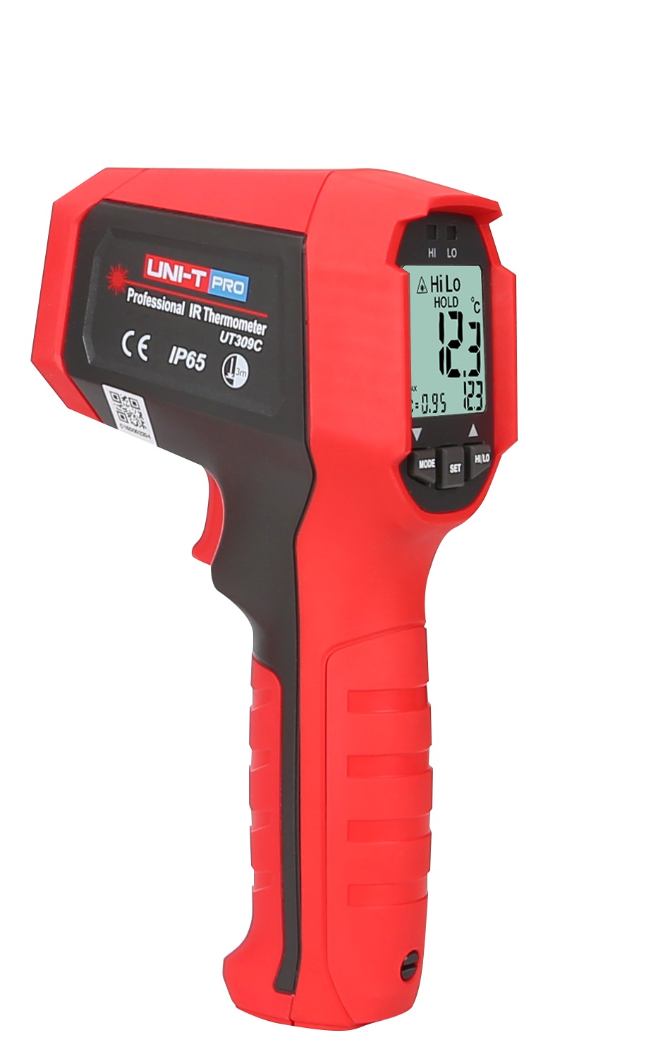 Profesionālais infrasarkano staru terrmometrs -32°C līdz 650°C UT309C UNI-T