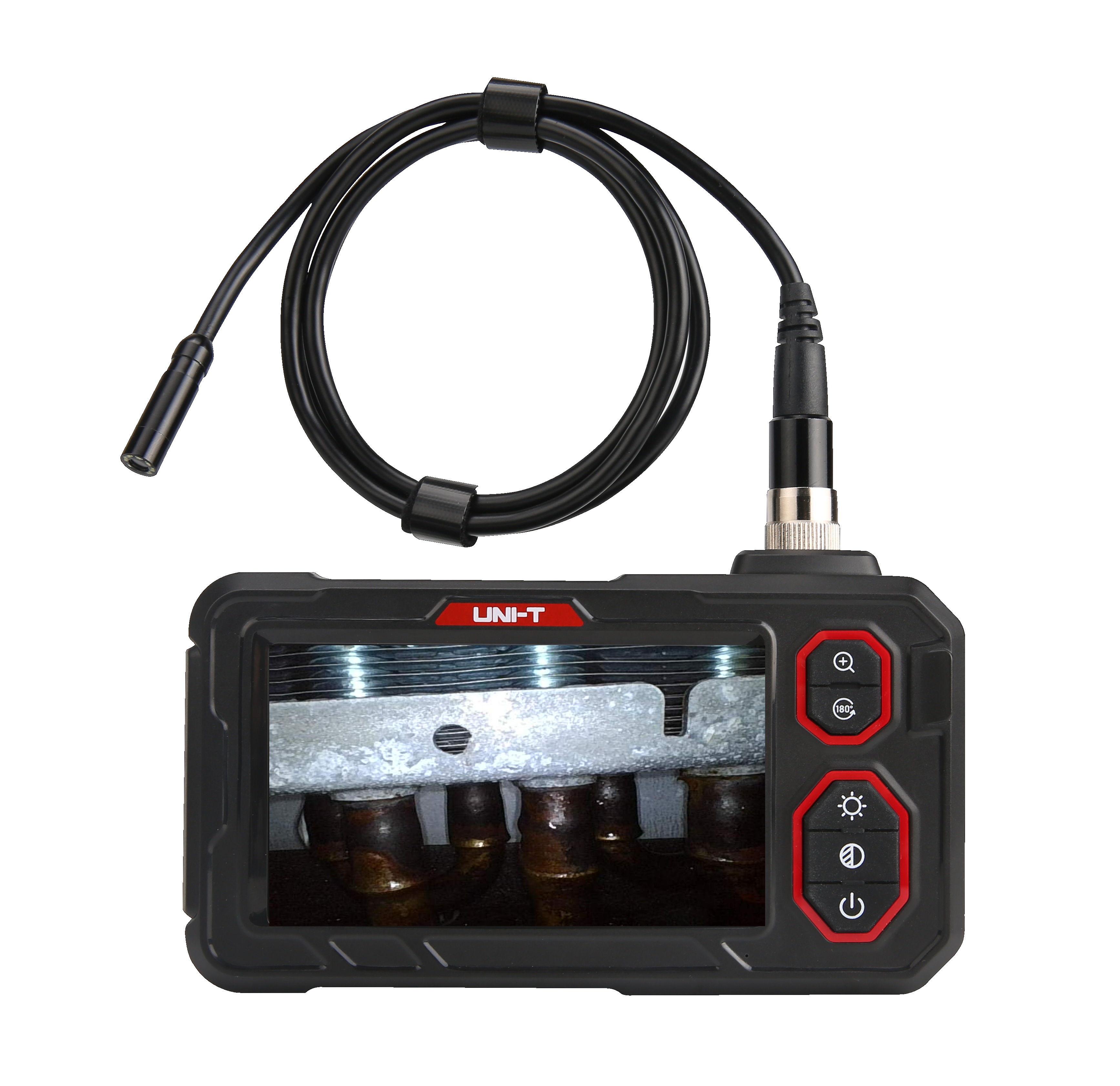 Industriālais boreskops 4.3"IPS LCD 1280*720, 1m, CMOS, 70°, IP67, UNI-T