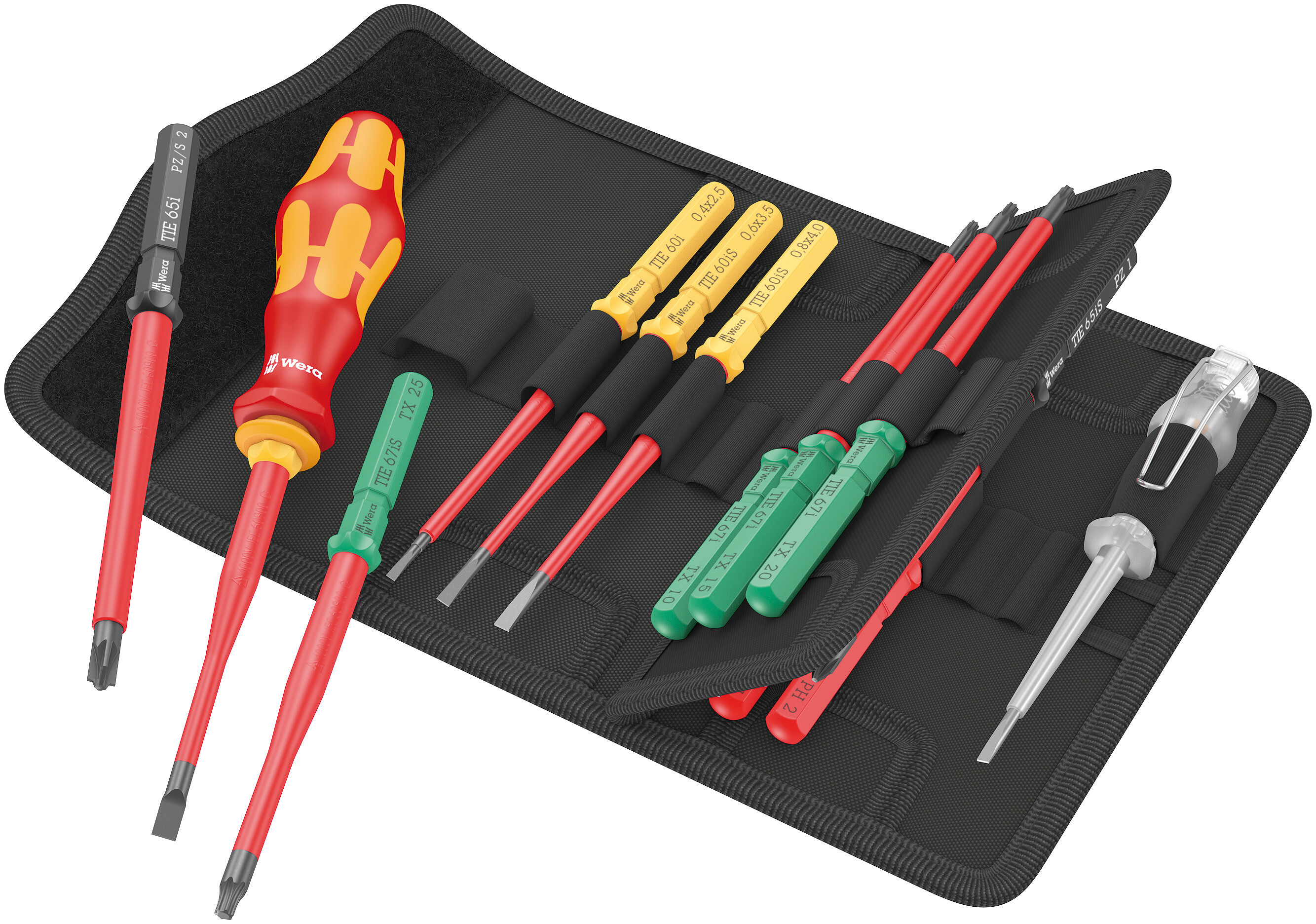 Kraftform Kompakt VDE 16 extra slim 1 Instrumentu meklētājs, 16 gab. 006608 Wera