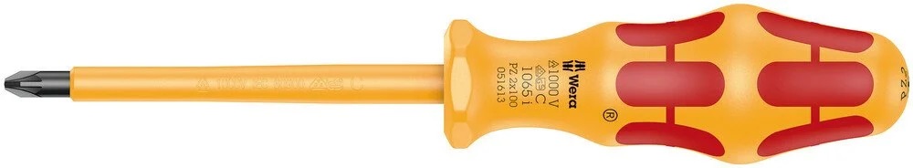 VDE izolēts skrūvgriezis 1062i PH2 x 100 mm 051603 Wera