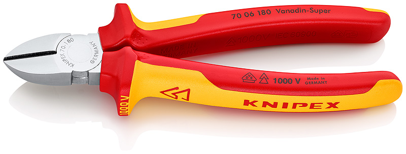 Profesionālās knaibles 7006180 ( 1000 V ) KNIPEX