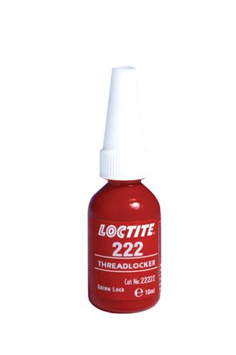 Mazas pretestības vītnes fiksēšanas līdzeklis 222 10ml, LOCTITE