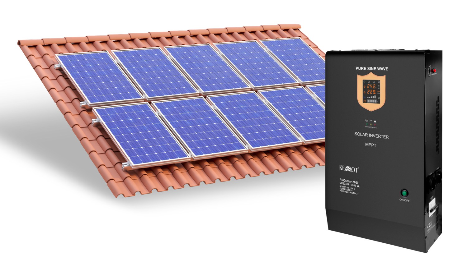 KEMOT PROsolar saulės inverteris KEMOT PROsolar saulės inverteris