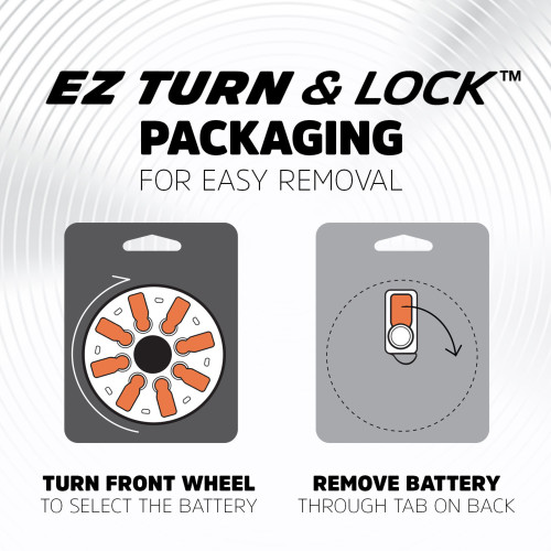 Hearing aid EZ turn and Lock