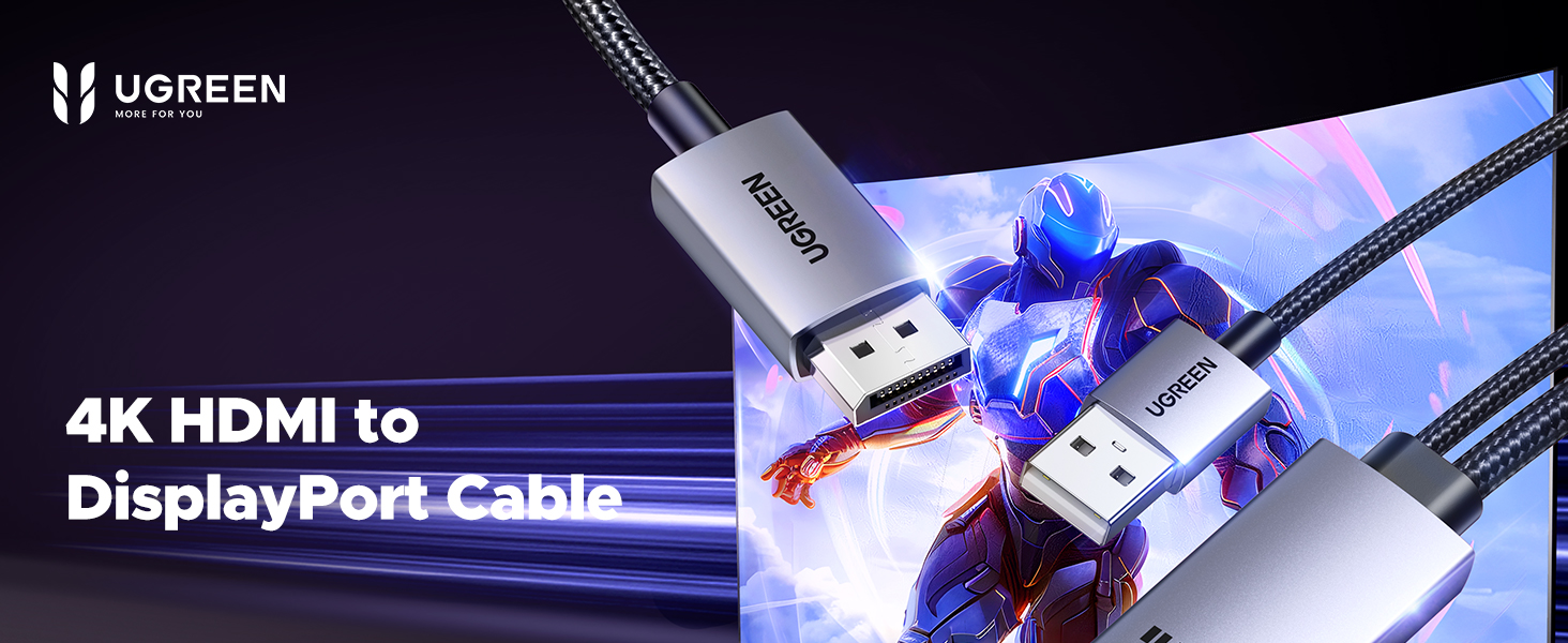 hdmi to dp cable
