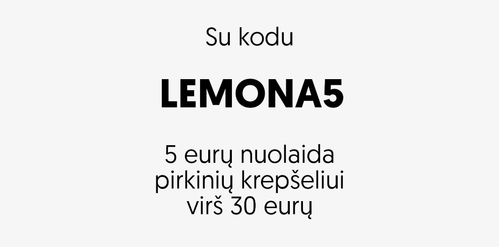 5e nuolaida perkant virš 30e