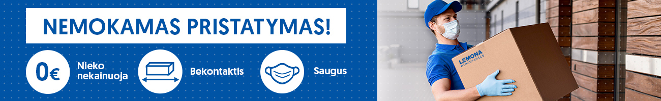 nemokamas pristatymas